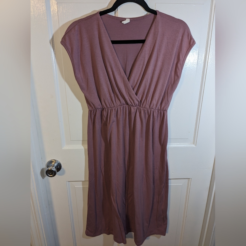 Pink Blush Maternity and nursing dress